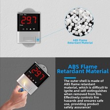 Digital Thermostat Temperature Controller DTC Series Dual Mode Heating Cooling