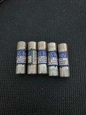Lot Of 5 Bussman BBS-10 Fast Acting Fuse BBS 10