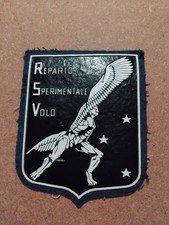 italian air force test flight dept rubber and cloth badge