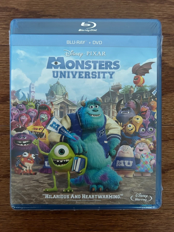 "MONSTERS UNIVERSITY" {Disney/Pixar} Blu-Ray/DVD Disc Movie, NEW! SEALED! - Image 3 of 4