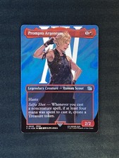Prompto Argentum Borderless Surge Foil U 0532 Final Fantasy FIN MTG NM