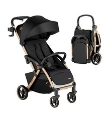 Lightweight Travel Stroller for Baby, Self-Folding Toddler Stroller