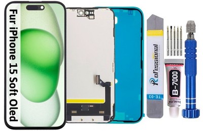 Display Für Apple iPhone 15 Soft OLED DD IC LCD Bildschirm Rahmen