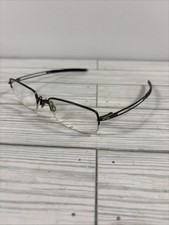 Oakley Frag Half Rim Eyeglasses Frames OX5045-0353 Pewter 53-19-140 FRAMES ONLY