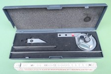 Universal Winkelmesser Lupe 150 300 mm Gradmesser Winkelmessgerät Messschieber