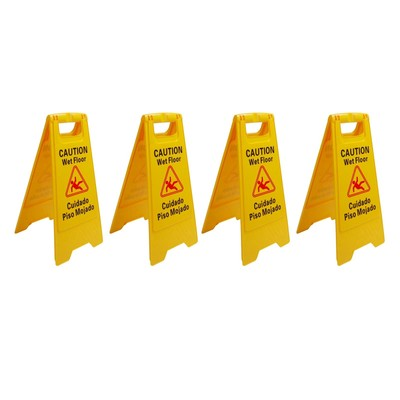 #ad 12 Foldable Wet Floor Sign Caution A Frame Safety Sign For Indoor Outdoor Use $78.67