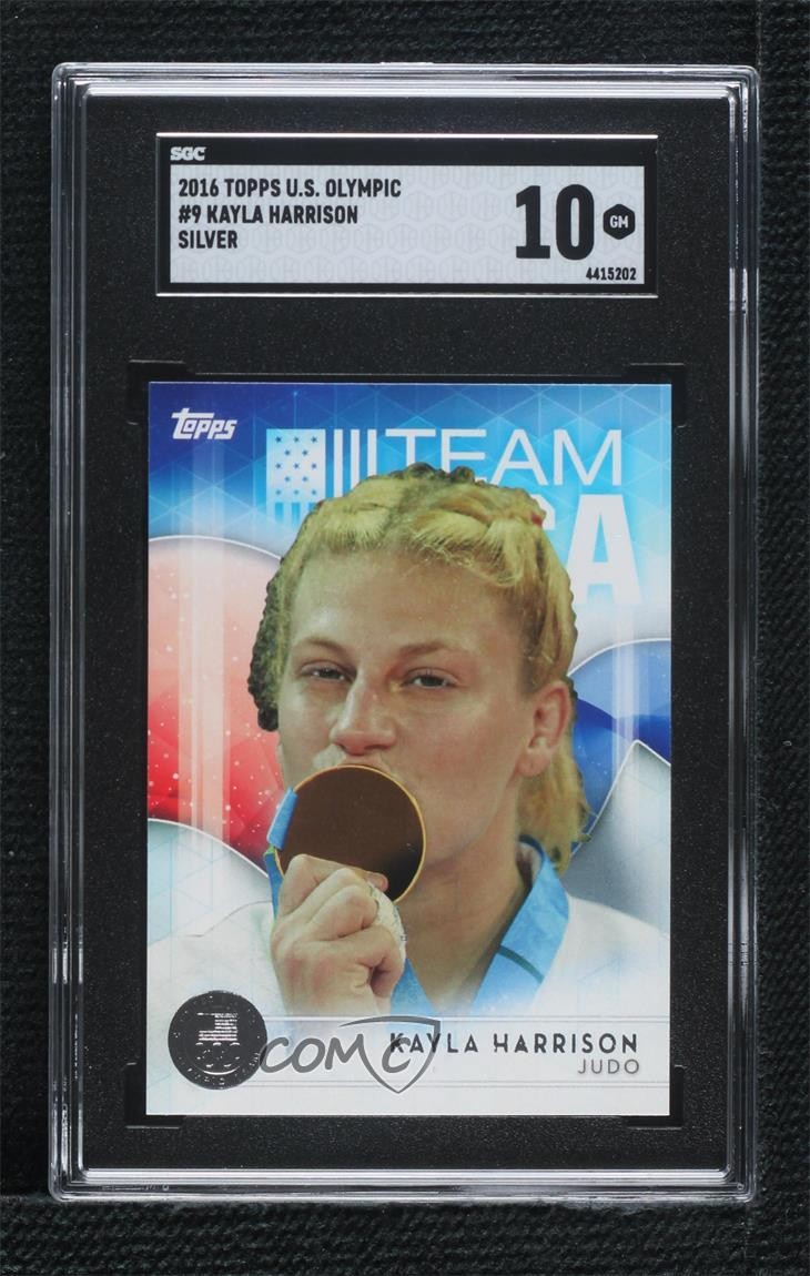 2016 Topps US Olympic & Paralympic Team and Hopefuls Silver Kayla Harrison 1b8
