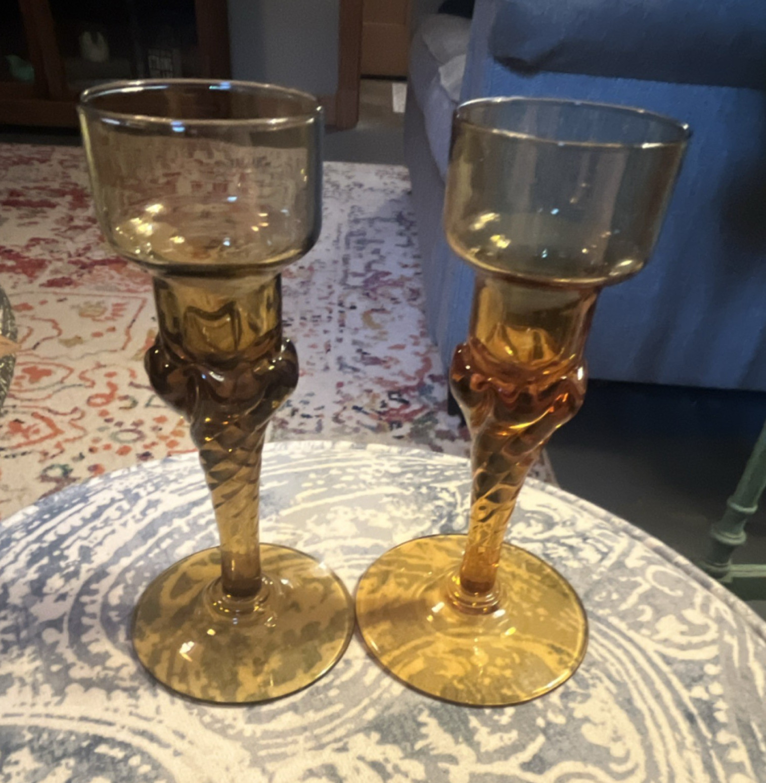 Set Of 2, 6.5 In Tall, 3 In Diameter, Round