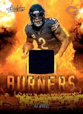 2025 Panini Absolute #ABU-DMO DJ Moore Absolute Burners