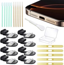8 Packs New Dust Plug for iPhone 17 16 15 Series, USB C Cover Cap, USB C Port Cl