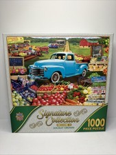 Master Pieces Signature Collection Puzzle 1000 Piece Locally Grown NEW
