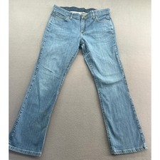 Wrangler Jeans Womens Sz 11/12 Q Baby Medium Wash Bootcut No Gap Waist