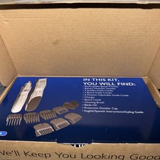 WAHL 5622 Groomsman Rechargeable Beard Nose/Ear Trimmer Combo Kit See Descri