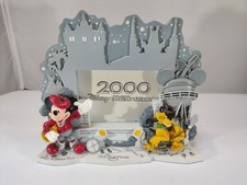 Disney Parks Disney Land Paris 3D Picture Frame Mickey And Pluto for 3x5