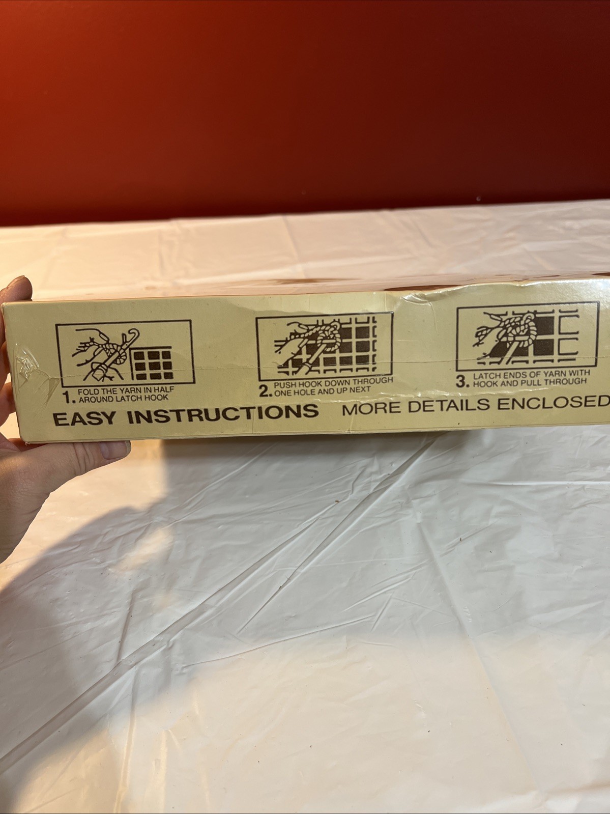 National Yarn Crafts Latch Hook Kit “after The Rain” P401 12x12