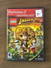 LEGO Indiana Jones Original Adventures PS2 2008 CIB Complete w/ Manual