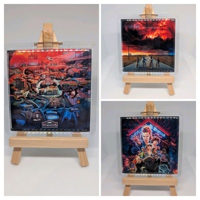 Stranger Things Inspired Untersetzer 3er Set