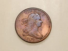 Photo of a 1806-P Half Cent from an eBay listing that sold on Jul 8, 2026