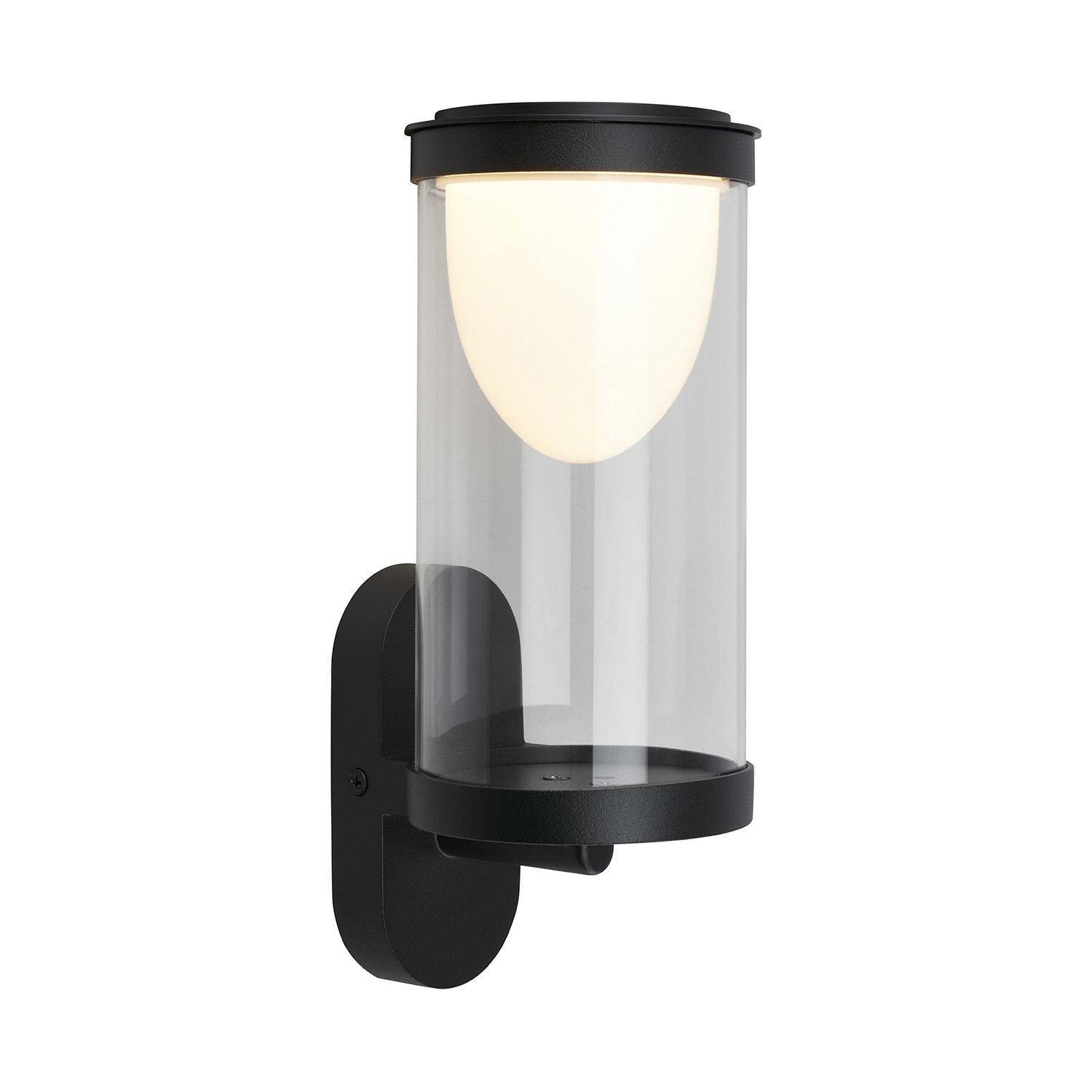 Applique Esterno Moderno Deyo Plastica Nero Led Integrato 2,6W 3000K