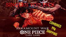 One Piece: Paramount War Pack Fresh English SINGLES