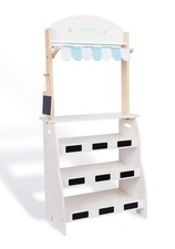 Wooden Farmers Market Stand, Kids Wooden Grocery/Cafe Store, Boys Girls 3 NEW