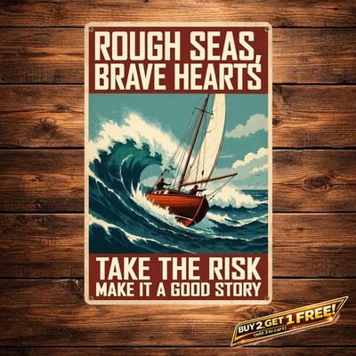 Everything Will Kill You Sea Monster Tin Sign Nautical Wall Art 8x12