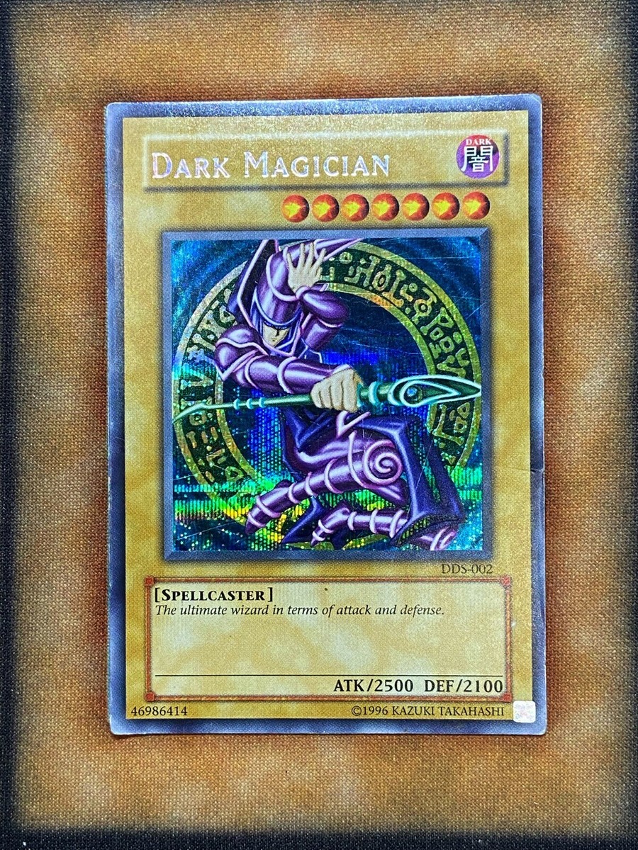 Yugioh Dark Magician DDS-002 Secret Rare Dark Duel Stories Yugioh Dark Magician DDS-002 Secret Rare Dark Duel Stories