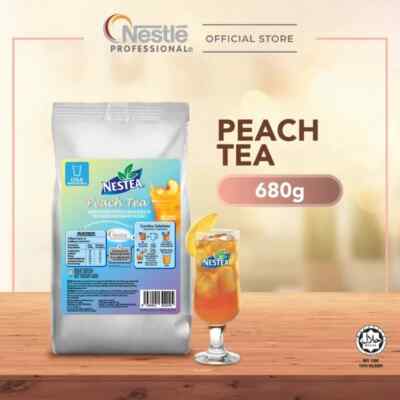 Nestea Peach Iced Tea Mixed Powder 680g Refreshing Brew Drink Beverage