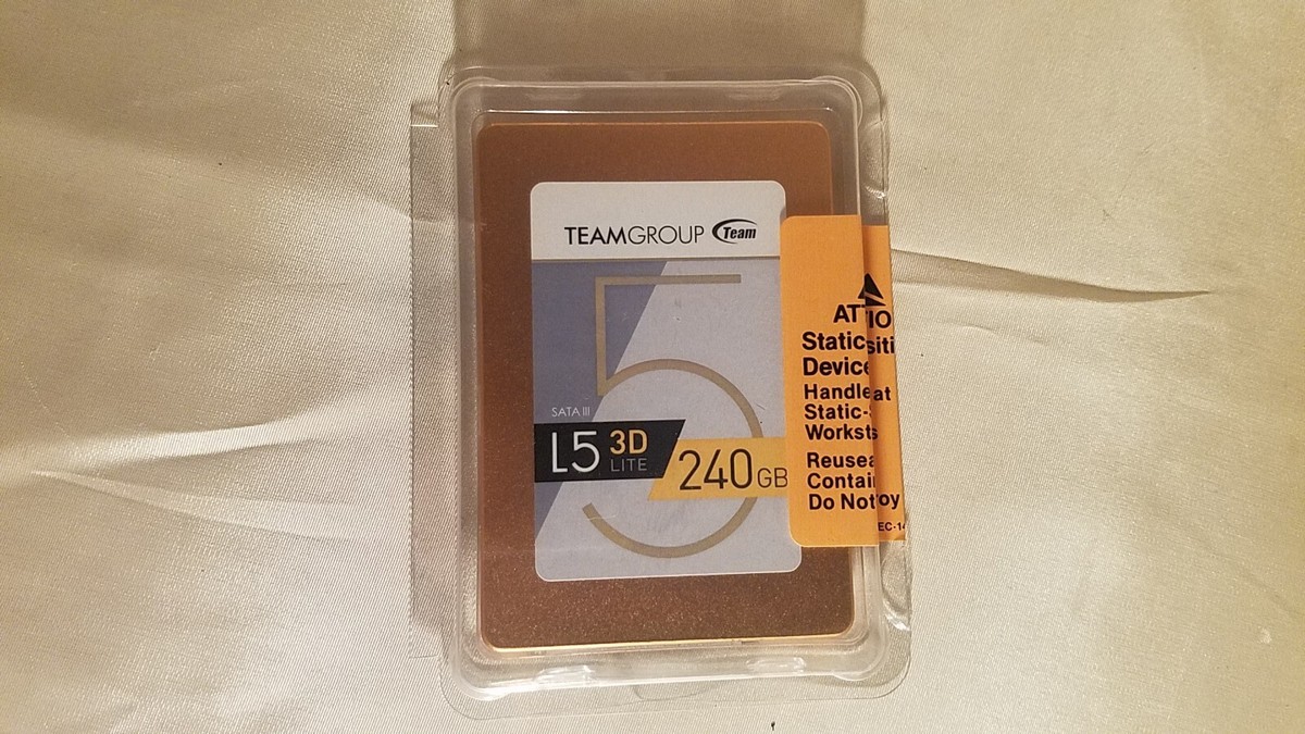 Tested Good Team Group L5 240GB SATA III 3D NAND Solid State