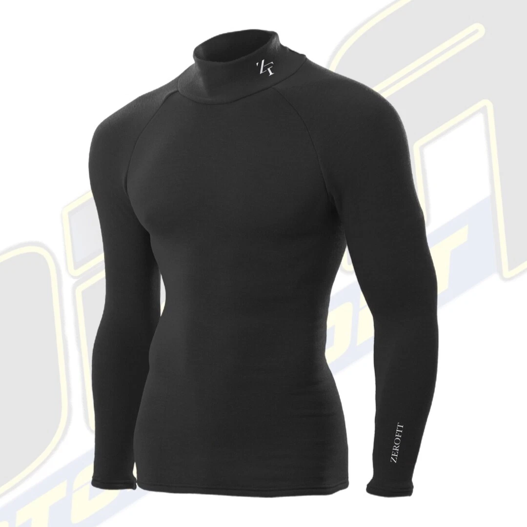 ZeroFit Heatrub Ultimate Unisex Long Sleeve Base Layer Top Shirt - Warmest