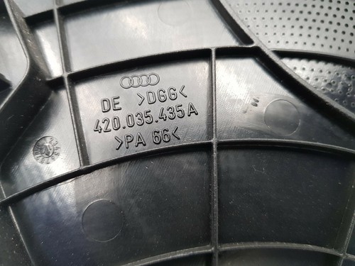 Audi R8 V10 2013 cupé trasero Reino Unido izquierdo cubierta altavoz fabricante de equipos originales 420035435A - Imagen 11 de 12