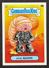 Dune Boone 2022 Garbage Pail Kids Bookworms Topps Card #19b (NM)