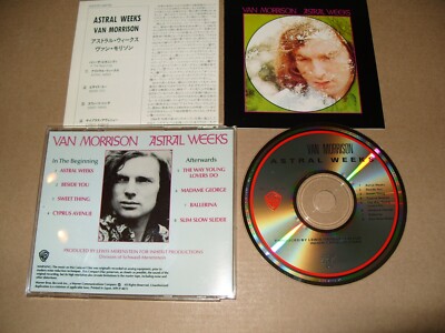 Van Morrison Astral Weeks Japan cd + Inlays Excellent+ Condition (C24)