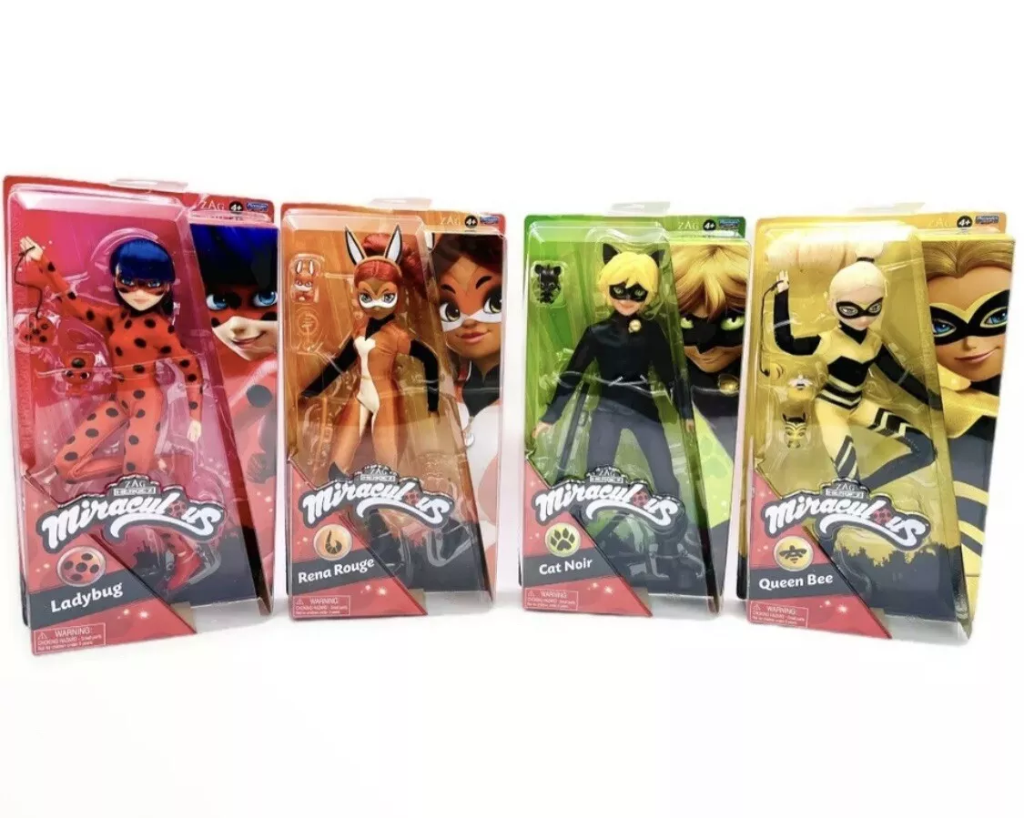 Miraculous Ladybug Dolls Set Of 4 Queen Bee Cat Noir Algeria