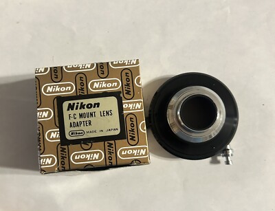 Nikon F-C (F mount lens to C-Mount camera) Nikkor Adapter