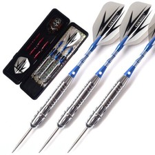 TOP Cuesoul 20 Grams Steel Tip Brass Barrels Nickle Planting Dart Set Shaft case