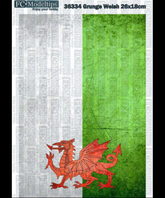 FC Model Trend Printed Self-adhesive Base - Welsh 26x18cm
