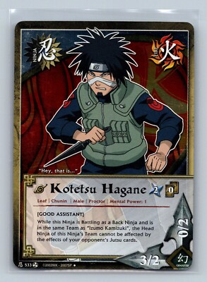 Naruto CCG - Kotetsu Hagane 533 - FOIL 1ST ED - Fateful Reunion | eBay