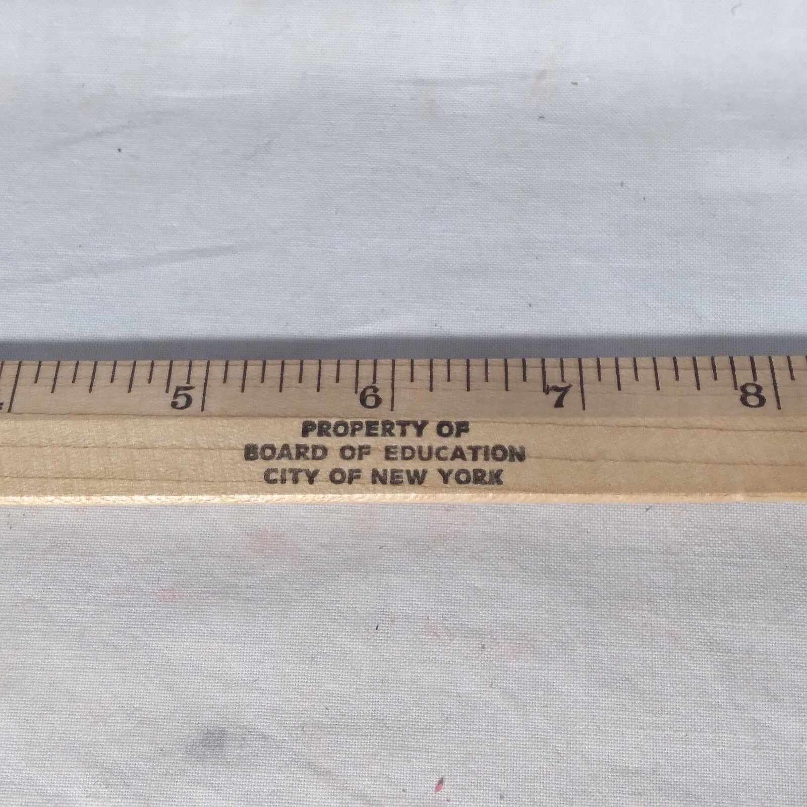 12-inch Wooden Ruler City Of New York Board Of Education Vintage Lot Of ...