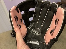FRANKLIN 4609 9 1/2 GLOVE, RTP SERIES, PINK  BLACK
