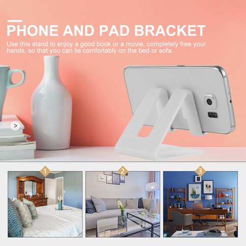 1 Pc Home Office Travel Phone Bracket Plastic Desktop Phone Pad Bracket - 第 4/12 張圖片