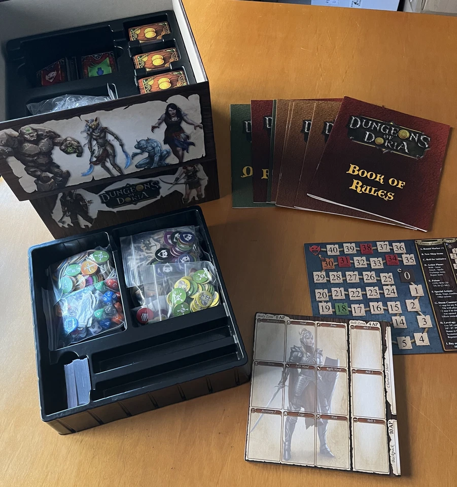 DUNGEONS OF DORIA - KICKSTARTER KS - ENGLISH Edition - Fantasy - Immagine 3 di 4