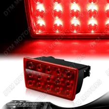 For 11-21 Subaru Impreza WRX STI Red Lens F1 Style LED Rear 3rd Brake Stop Light