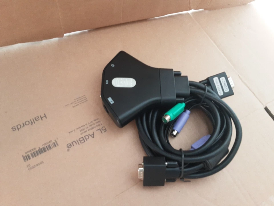 BELKIN 2-PORT KVM WITH CABLES (F1DK102Puk) - Image 2 of 4