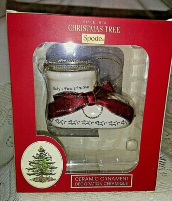spode baby's first christmas ornament 2018