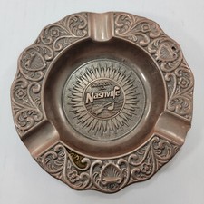 Vintage Ashtray Music City USA Nashville 5" Made In USA