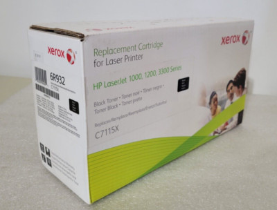 Xerox 6R932 for HP Laserjet 15X C7115X Black Toner Cartridge LJ 1000/1200/3300