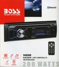 Boss 508UAB CD Player/MP3/USB In Dash 