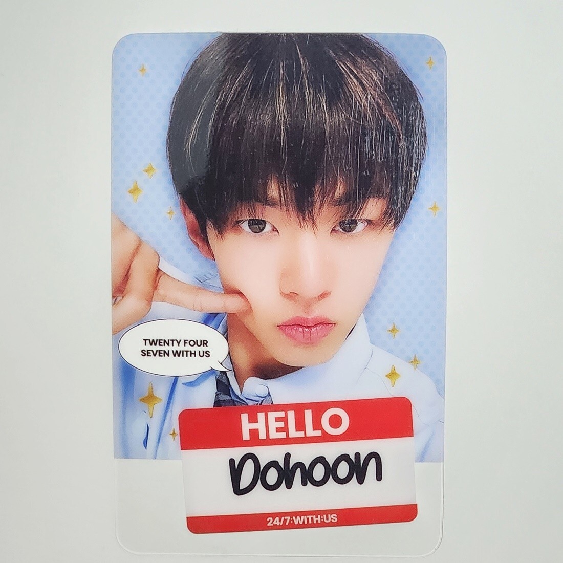 TWS Plastic Photocard Dohoon SPARKLING BLUE Kpop Hot New