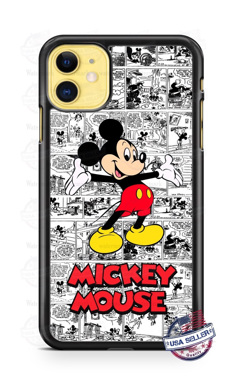 Iphone 12 Pro Max Clear Pluto Case Classic Mickey Mouse Comic Book